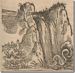 Sebastian Münster - Rheinfall Ausschnitt