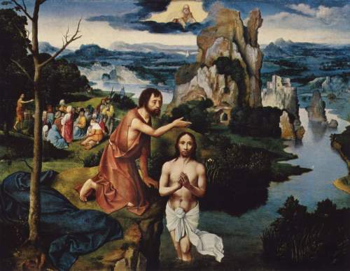 Joachim Patinir: Baptism of Christ